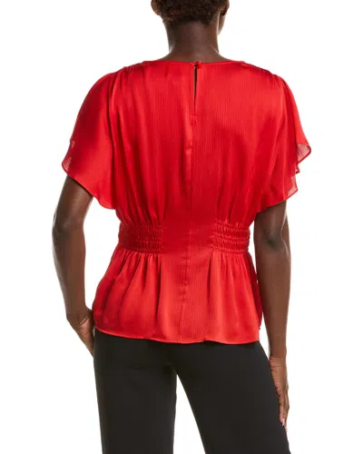 Anne Klein Solid Top In Red