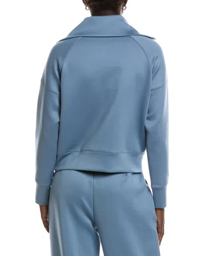 Beyond Yoga In The Flow 1/4-zip Pullover In Blue