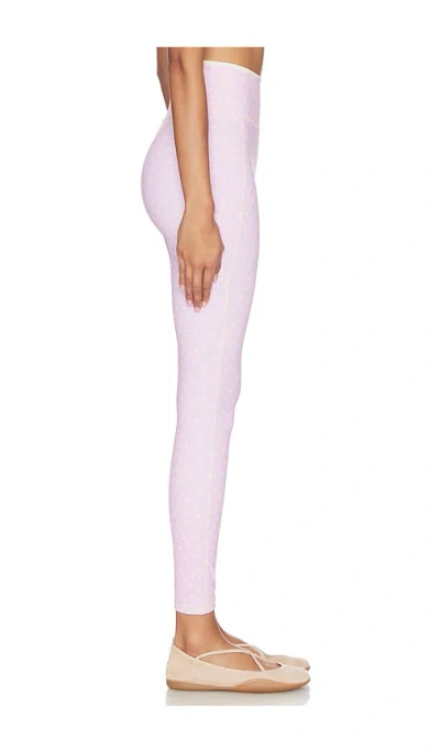 Loveshackfancy Highland Bow Print Leggings In Pink