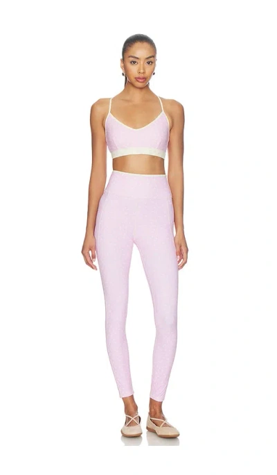 Loveshackfancy Highland Bow Print Leggings In Pink