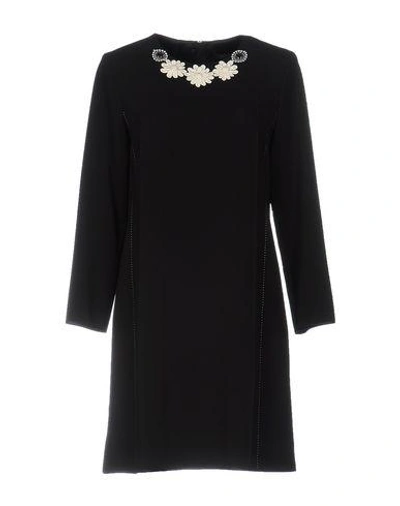 Shop Marc Jacobs Short Dresses In Black