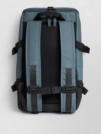 Rains Trail Cargo Backpack Adjustable Straps In Blue