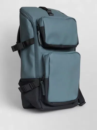 Rains Trail Cargo Backpack Adjustable Straps In Blue