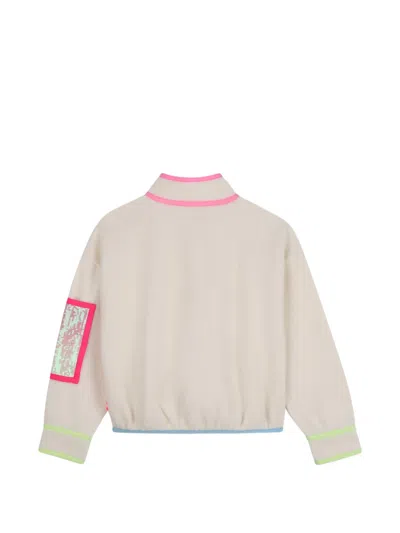 Billieblush Sequin-embellished Zip-up Jacket In Pattern