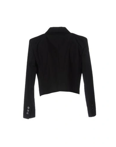 Shop Love Moschino Blazer In Black