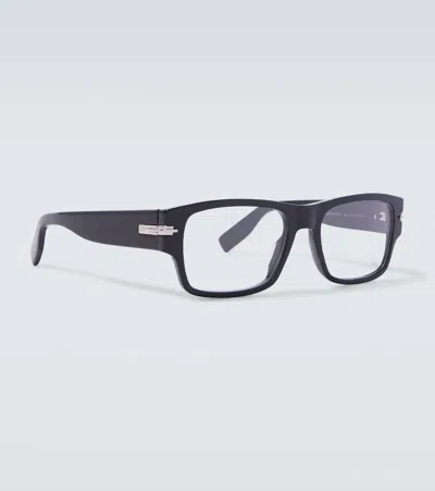Dior Blacksuit Xl S1i Rectangular Glasses In Black