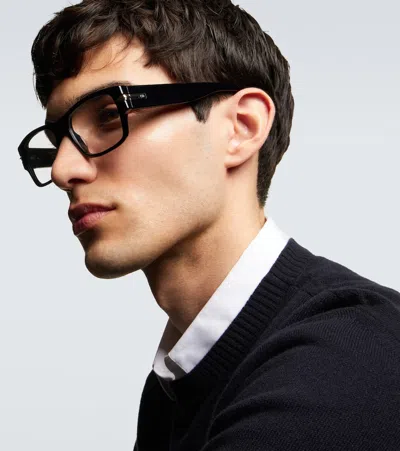 Dior Blacksuit Xl S1i Rectangular Glasses In Black
