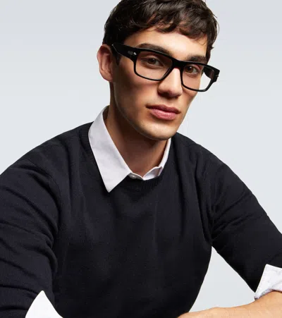 Dior Blacksuit Xl S1i Rectangular Glasses In Black