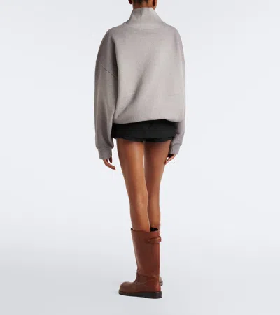 Acne Studios Cotton Skort In Black