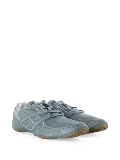 Asics Panelled Mesh Sneakers In Blue