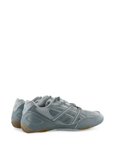 Asics Panelled Mesh Sneakers In Blue