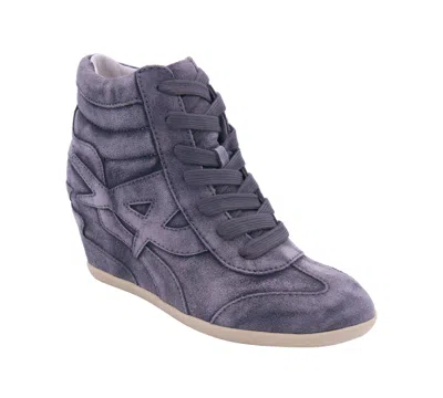 Ash Boradia Wedge Sneaker In Animal Print