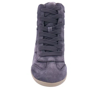 Ash Boradia Wedge Sneaker In Animal Print