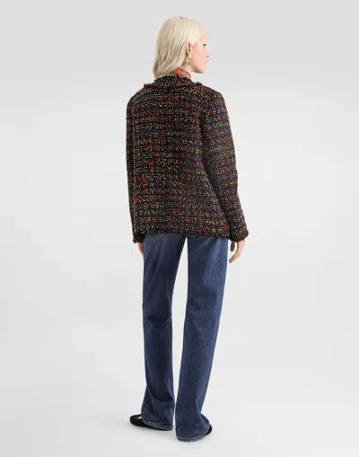 Dolce & Gabbana Tweed Jacket In Multi