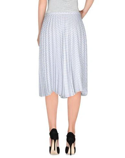 Shop Jw Anderson 3/4 Length Skirt In ホワイト