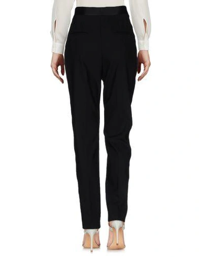 Shop Dolce & Gabbana Woman Pants Black Size 12 Virgin Wool, Silk, Elastane