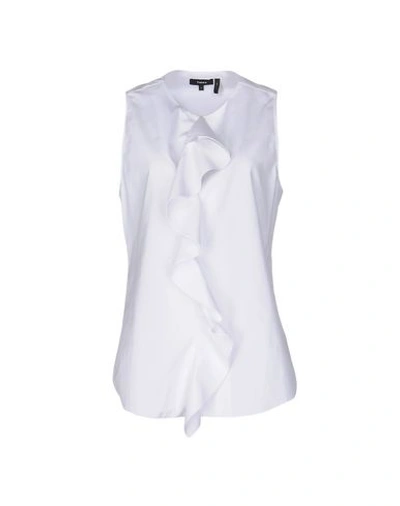 Theory Top In White