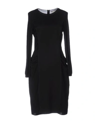 Shop Nina Ricci Knee-length Dresses In Black