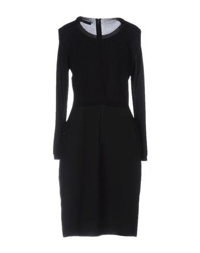 Shop Nina Ricci Knee-length Dresses In Black