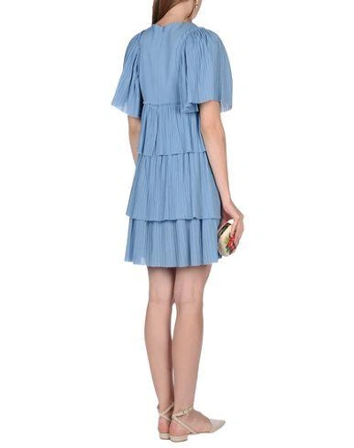 Shop Sonia Rykiel Short Dresses In Azure