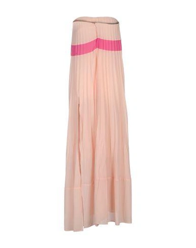 Shop Pinko Long Dress In Pink