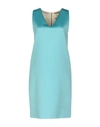 Fausto Puglisi Short Dress In Azure