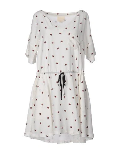 Band Of Outsiders Short Dress In ホワイト