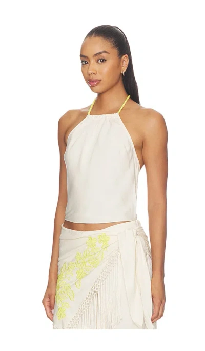 Amanda Uprichard Eirlys Top In White