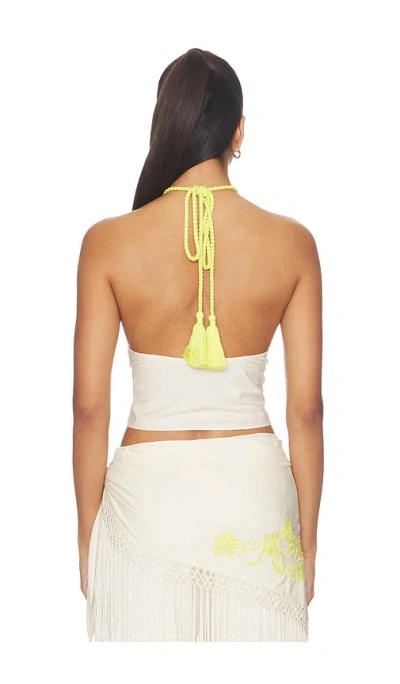 Amanda Uprichard Eirlys Top In White