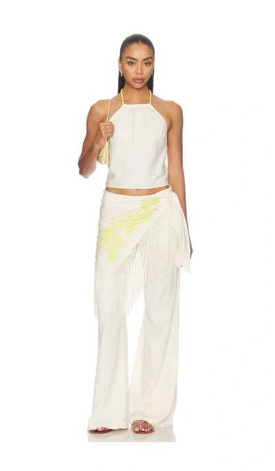 Amanda Uprichard Eirlys Top In White