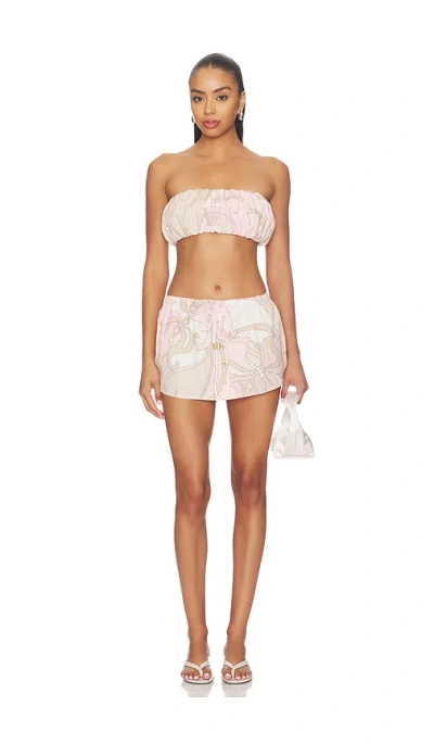 Cin Cin Teddy Skort In Pink