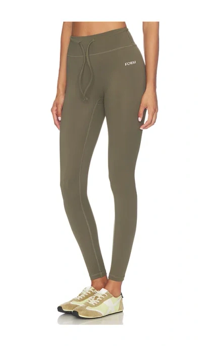 Form Drawstring Leggings In Green
