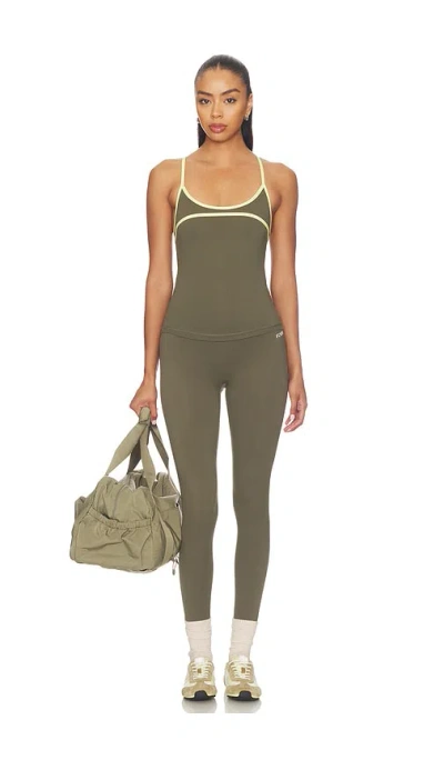 Form Drawstring Leggings In Green
