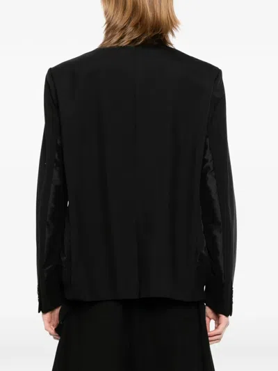 Sacai Suiting Jacket In Black