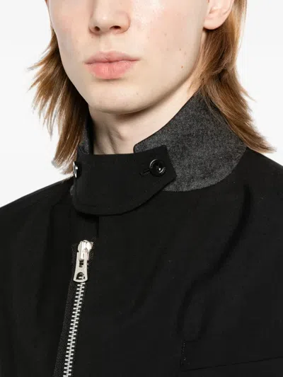 Sacai Suiting Jacket In Black