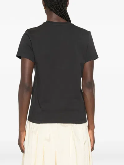 A.p.c. A. P.c. Logo-print T-shirt In Black