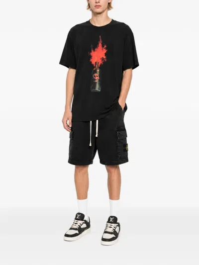 Melt Graphic-print T-shirt In Black
