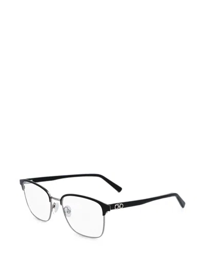 Ferragamo Eyewear Square-frame Glasses In Black