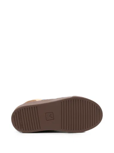 Veja Suede Touch-strap Sneakers In Multi