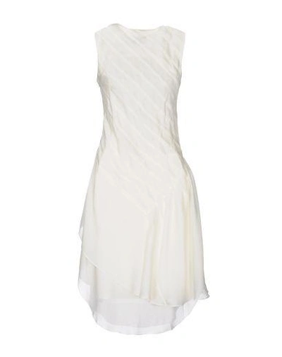 Shop Maiyet Knee-length Dress In Ivory