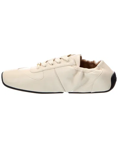 Dior Leather Sneaker In White