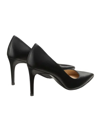 Stuart Weitzman 85mm Stuart Power Pointed-toe Stiletto Pumps In Black