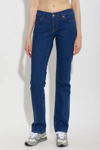 Re/done Multi-pocket Jeans In Blue