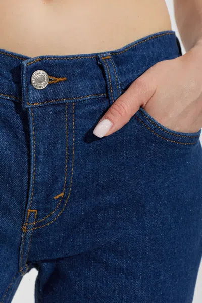 Re/done Multi-pocket Jeans In Blue