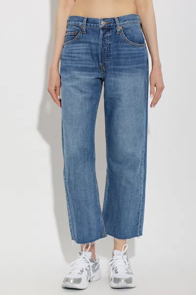 Re/done Multi-pocket Jeans In Blue