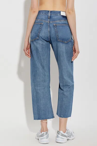 Re/done Multi-pocket Jeans In Blue