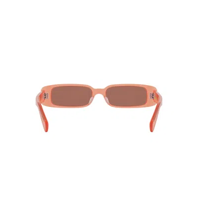 Celine Rectangular Sunglasses In Metallic