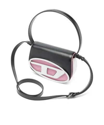 Diesel Compact Shoulder Bag Adjustable Crossbody Strap In Blue