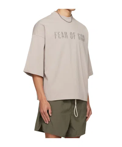 Essentials Drop-shoulder T-shirt In White