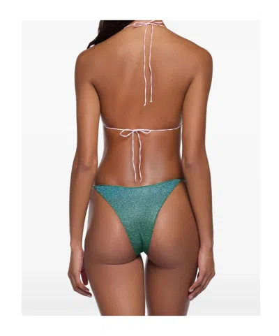 Oseree Tie-side Bikini In Multi